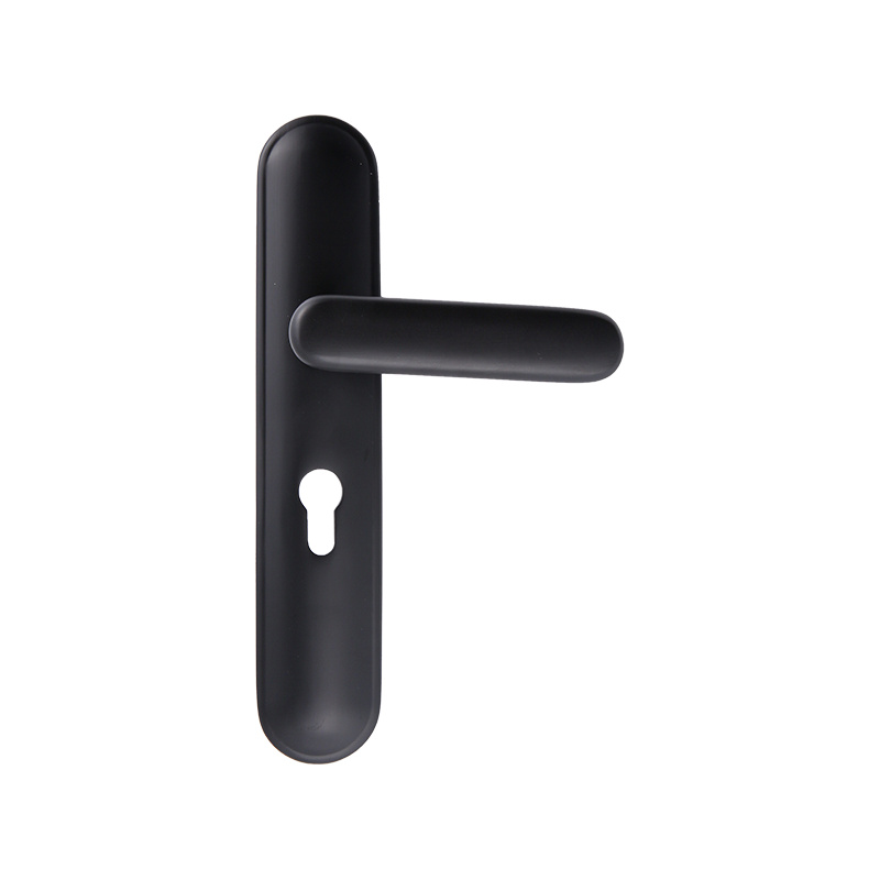 76-66 Kinesisk stil All Copper Rounded Edge Silent Universal Bedroom One-Piece Lock