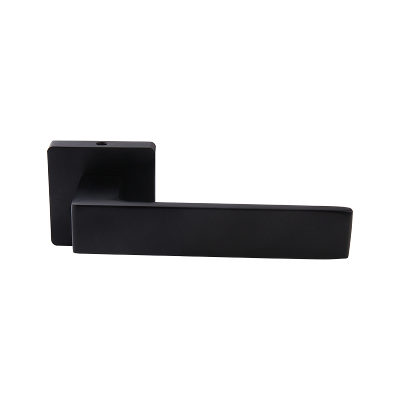 7203-312 Black Modern Simple Zinc Alloy Bedroom Door Lock Split Lock
