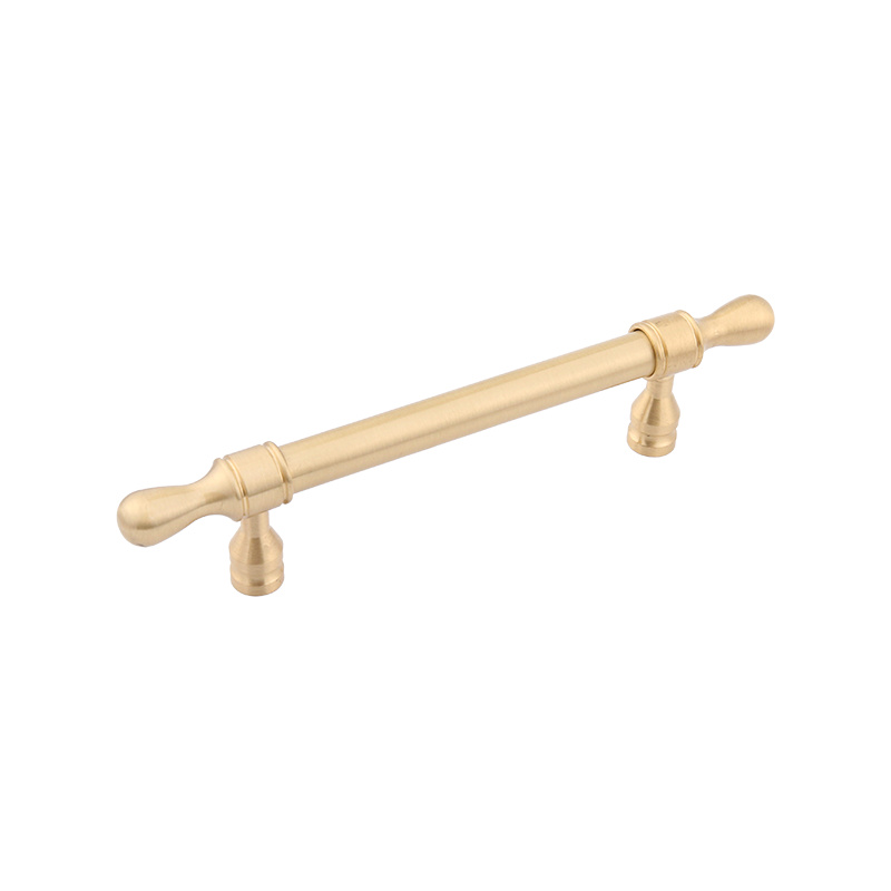 9050 French Gold Light Luxury Retro Chrome Badrumsskåp Garderobslådhandtag
