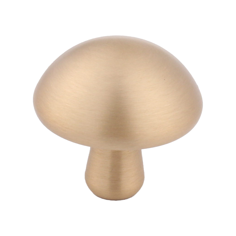 9081 Light Luxury French Pure Copper Mushroom Round Single Hole handtag