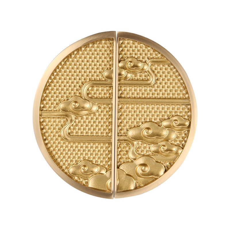 Xiangyun-3 All Copper New Chinese Style Xiangyun Cabinet Door Handle